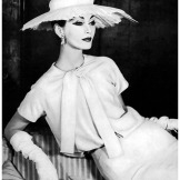 • Dovima in Vogue photographed by Henry Clarke - 1956 •